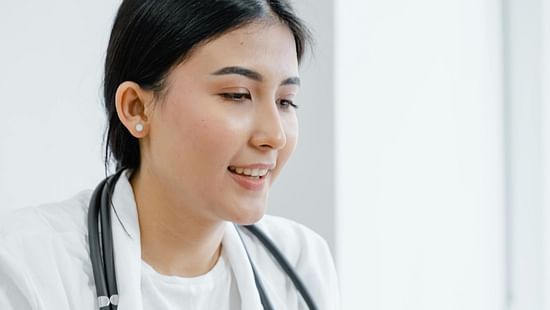 an image of doctor on call