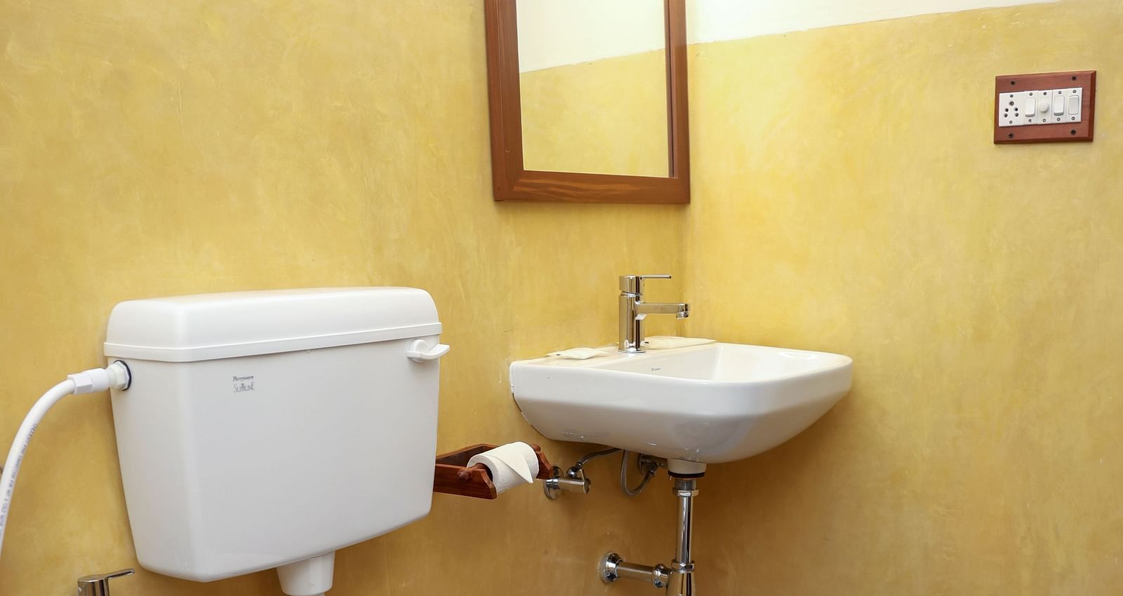 An image of a bathroom  | Mango Hill La Serene, Pondicherry