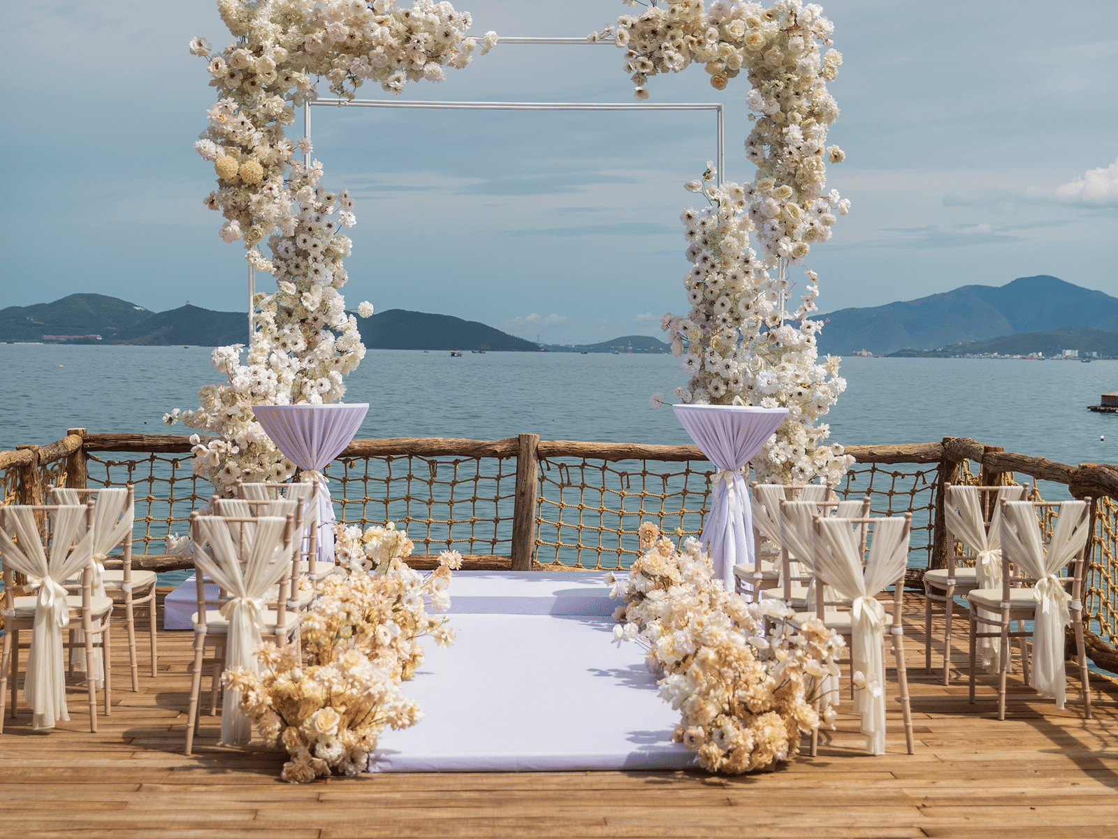 6. By the sea