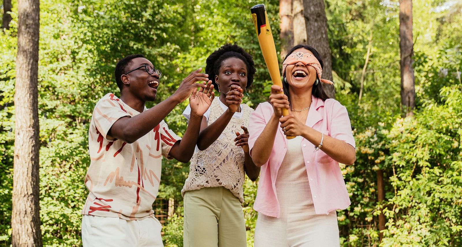 An image of three woman enjoying some game