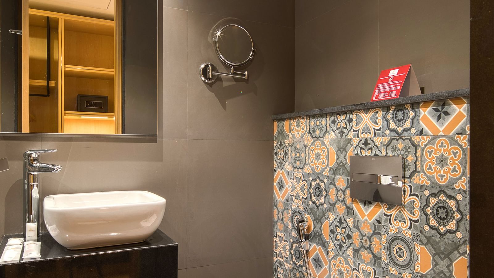 An image of a washroom of Executive Room at Le Foliage by TGI, Bangalore 3