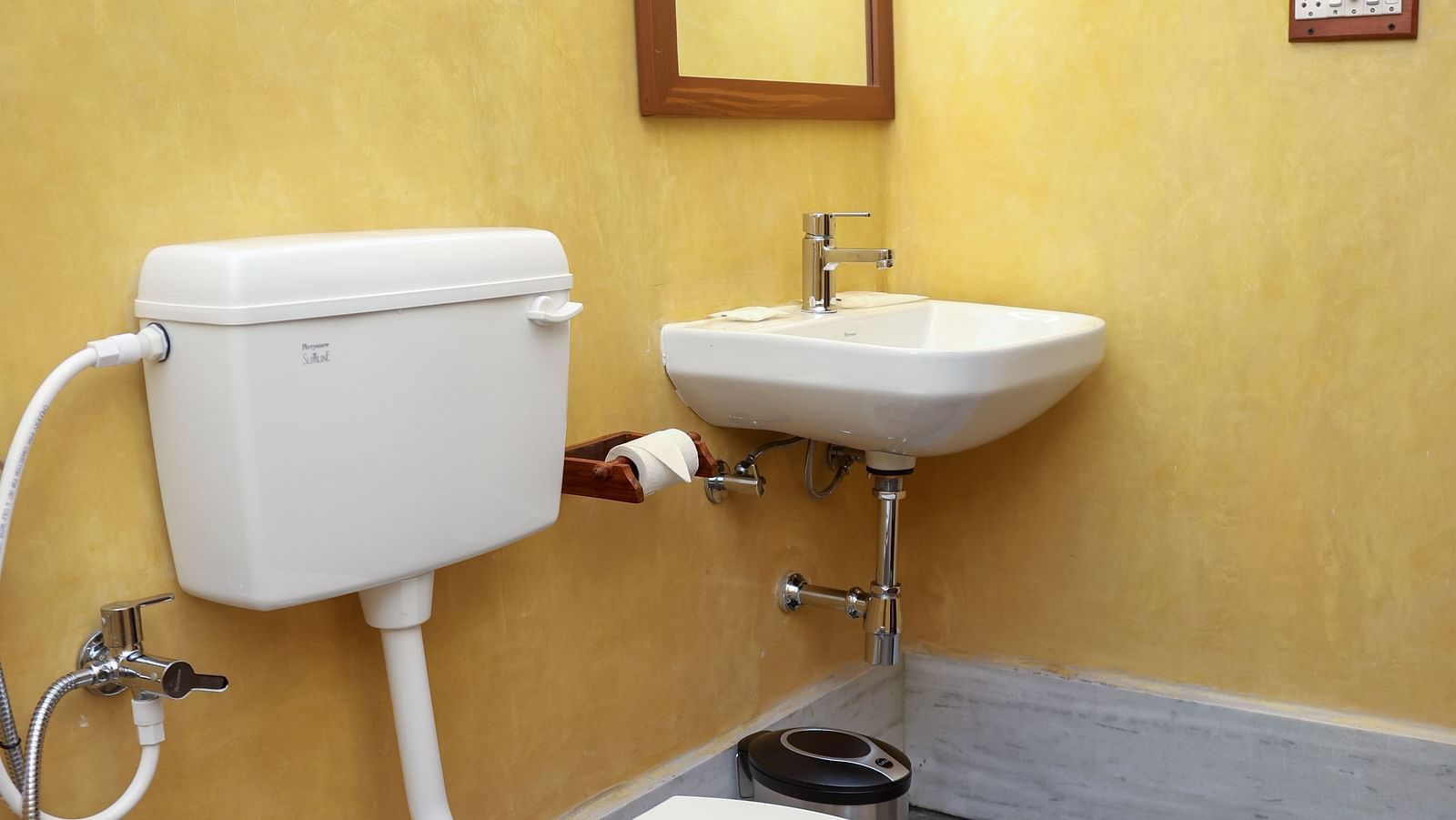 An image of a bathroom  | Mango Hill La Serene, Pondicherry