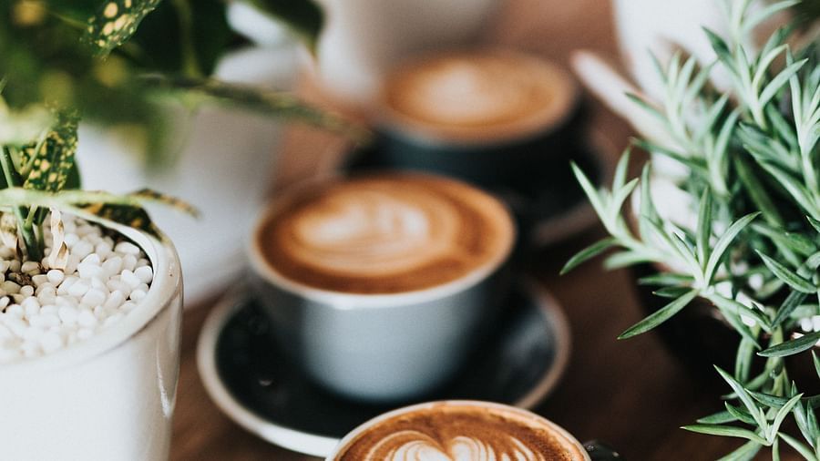 Two cups of coffee