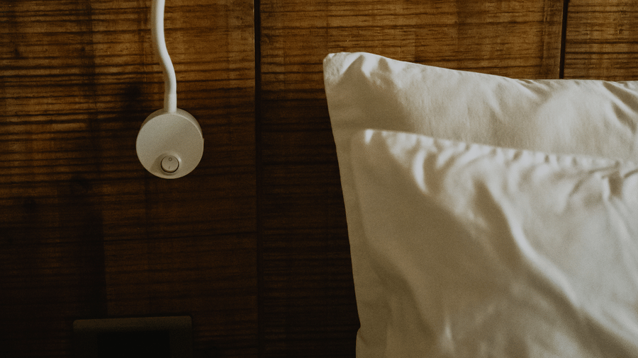Bedroom details and furnishings at Lamari Siargao