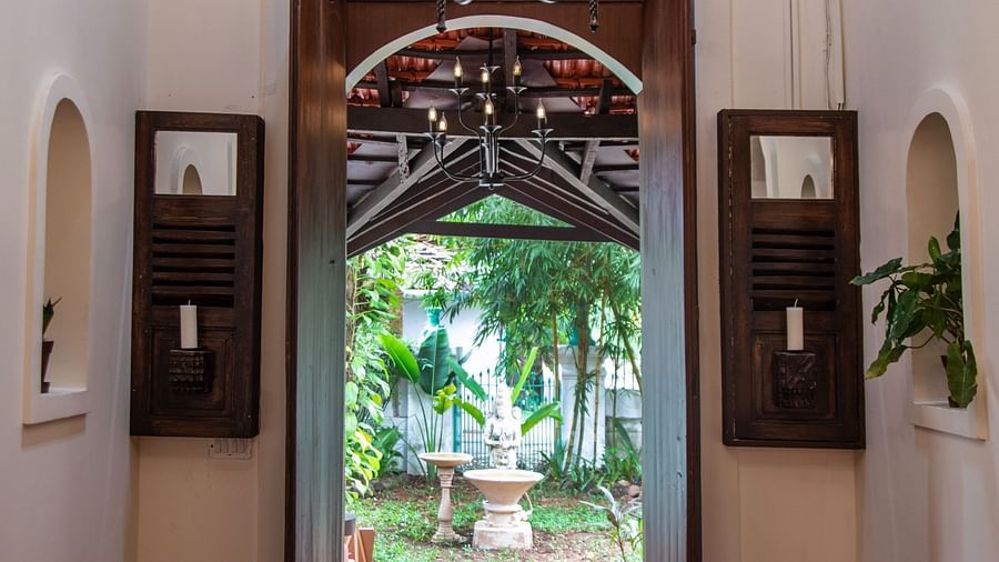 lobby view  @ Lamrin Ucassaim Hotel, Goa