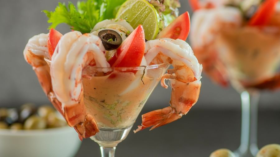 shrimp cocktail - polo floatel kolkata