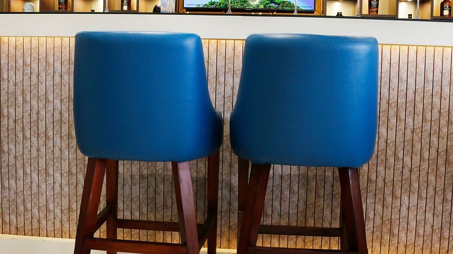 Sapna Clarks - the seating area at the restaurant 3