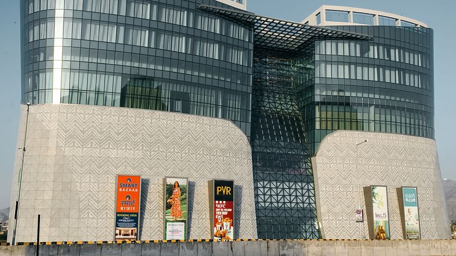 Modern exterior view of Sarovar Premiere, Udaipur with its iconic twin towers
