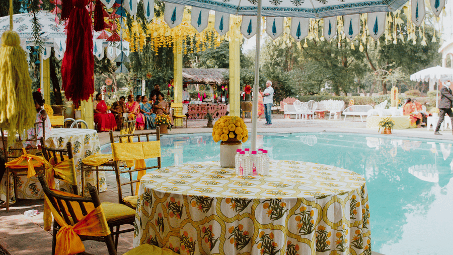 Decor -Poolside - Luxury Destination Wedding Resort in Jaipur 2