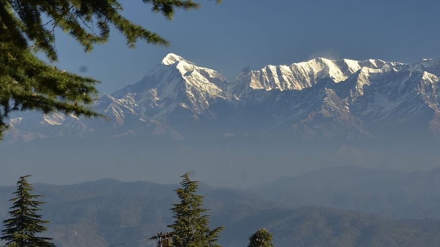 A charming hilltop structure overlooking majestic peaks - BluSalzz Escapade - Anant Rasa Resort