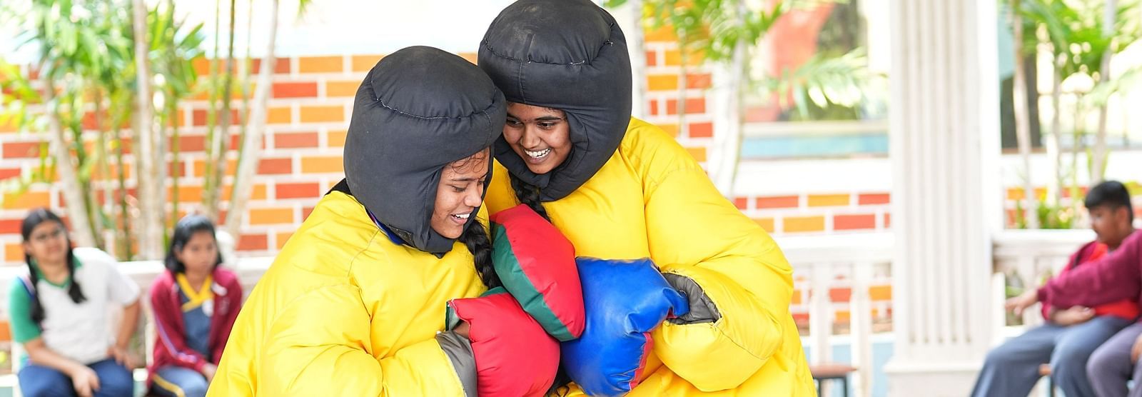 Funny Sumo Suit Fight Experience at Sahas - Ramoji Adventure Park