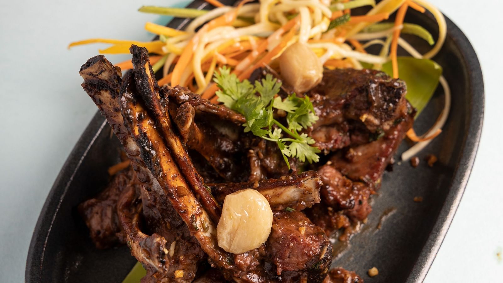 Peppered Lamb chops