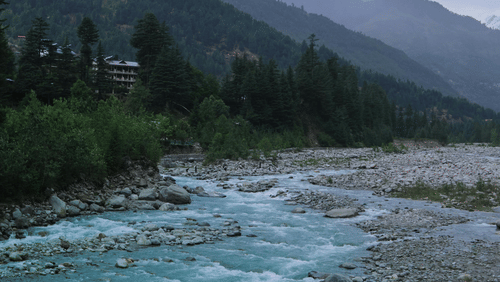 river in Himalaya