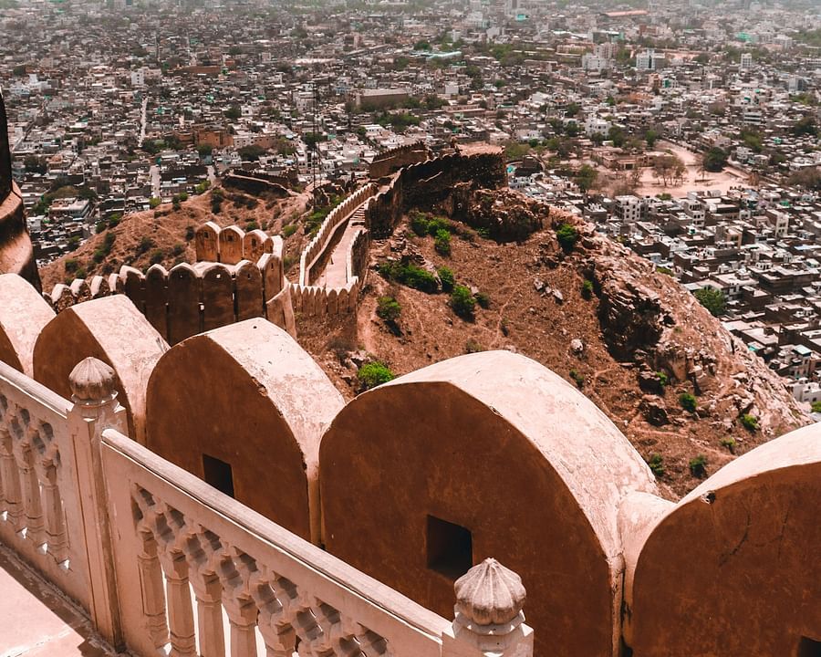 scenic view of nahargarh fort