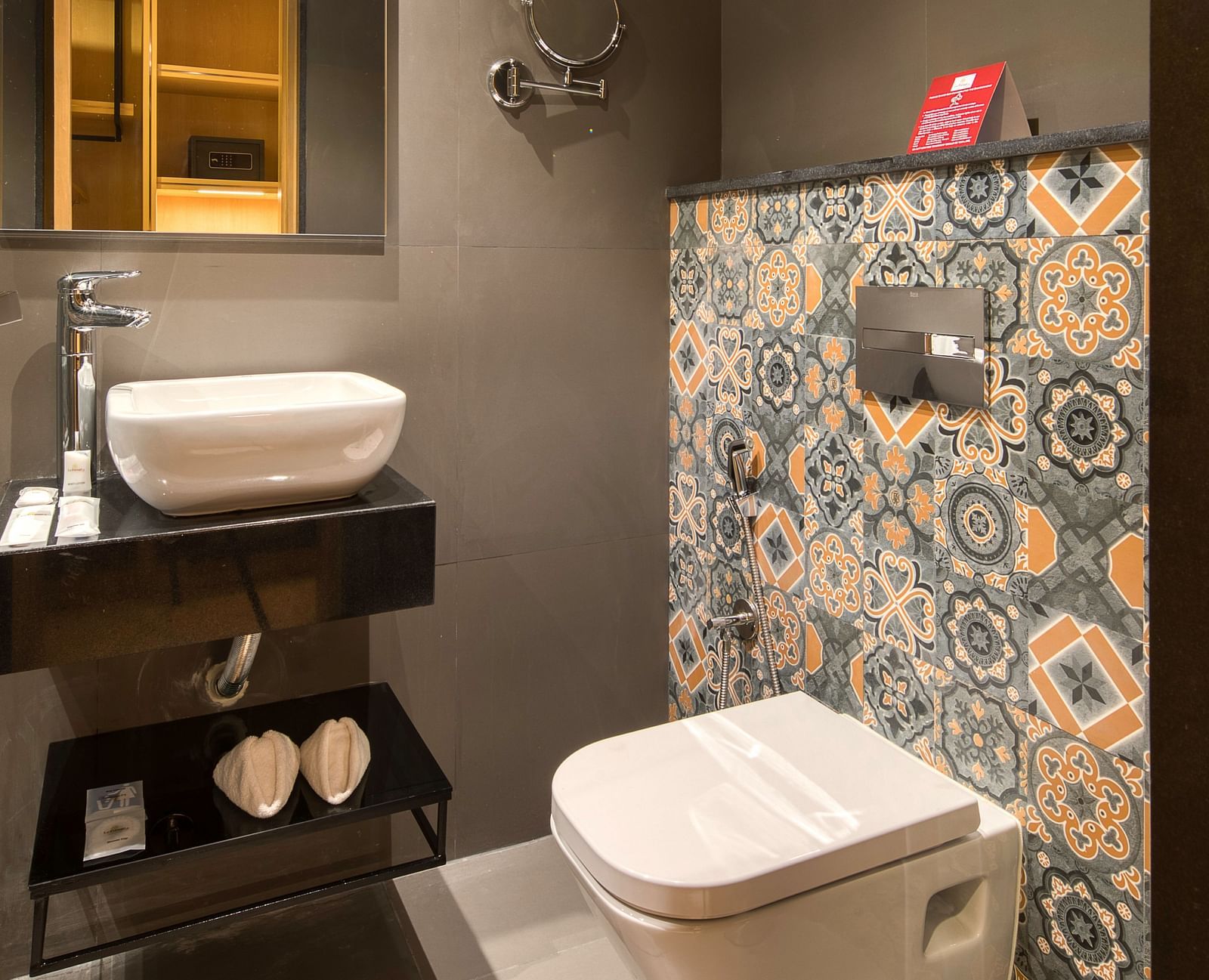 An image of a washroom of Executive Room at Le Foliage by TGI, Bangalore 3