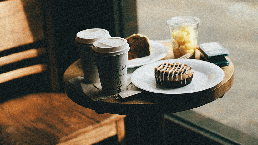 stock image of cafe