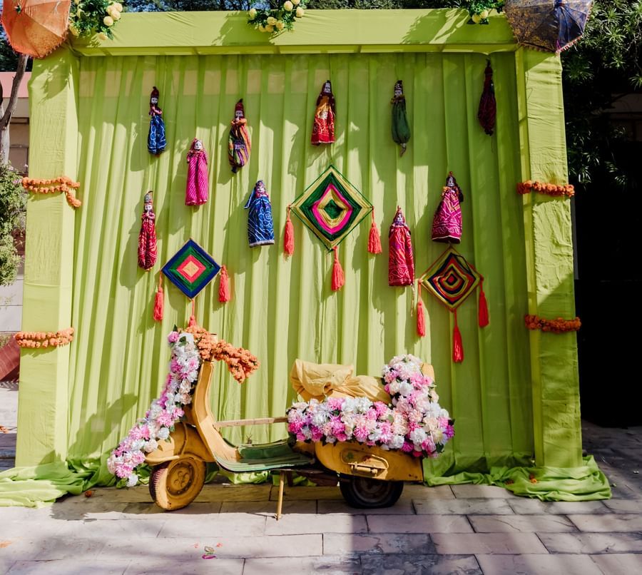 Mehandi Decor- Poolside