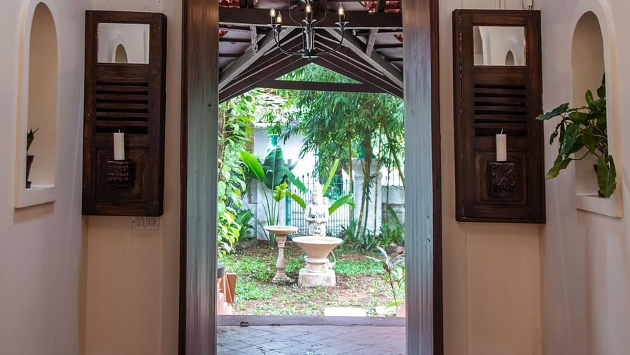 lobby view  @ Lamrin Ucassaim Hotel, Goa