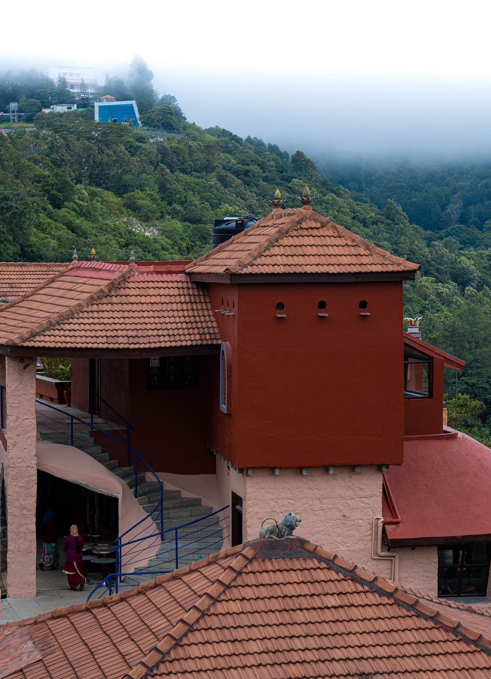 An exterior view of the room tower  | Mango Hill, Yercaud
