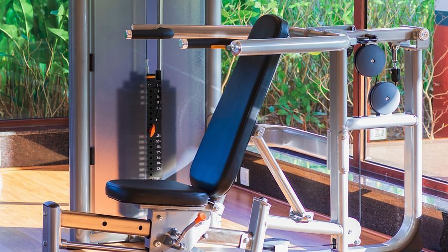 Gamyam Retreat, Kumta - An exercising machine in the fitness centre at our resort