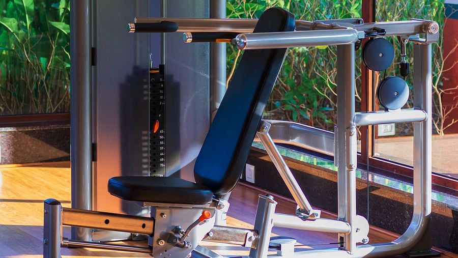 Gamyam Retreat, Kumta - An exercising machine in the fitness centre at our resort 1