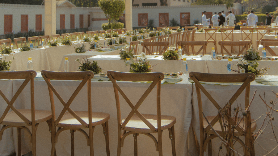 Outdoor Sit Down Lunch at the Maharani lawns -Umaid Palace-Dausa-Destination Weddings Near Jaipur-4