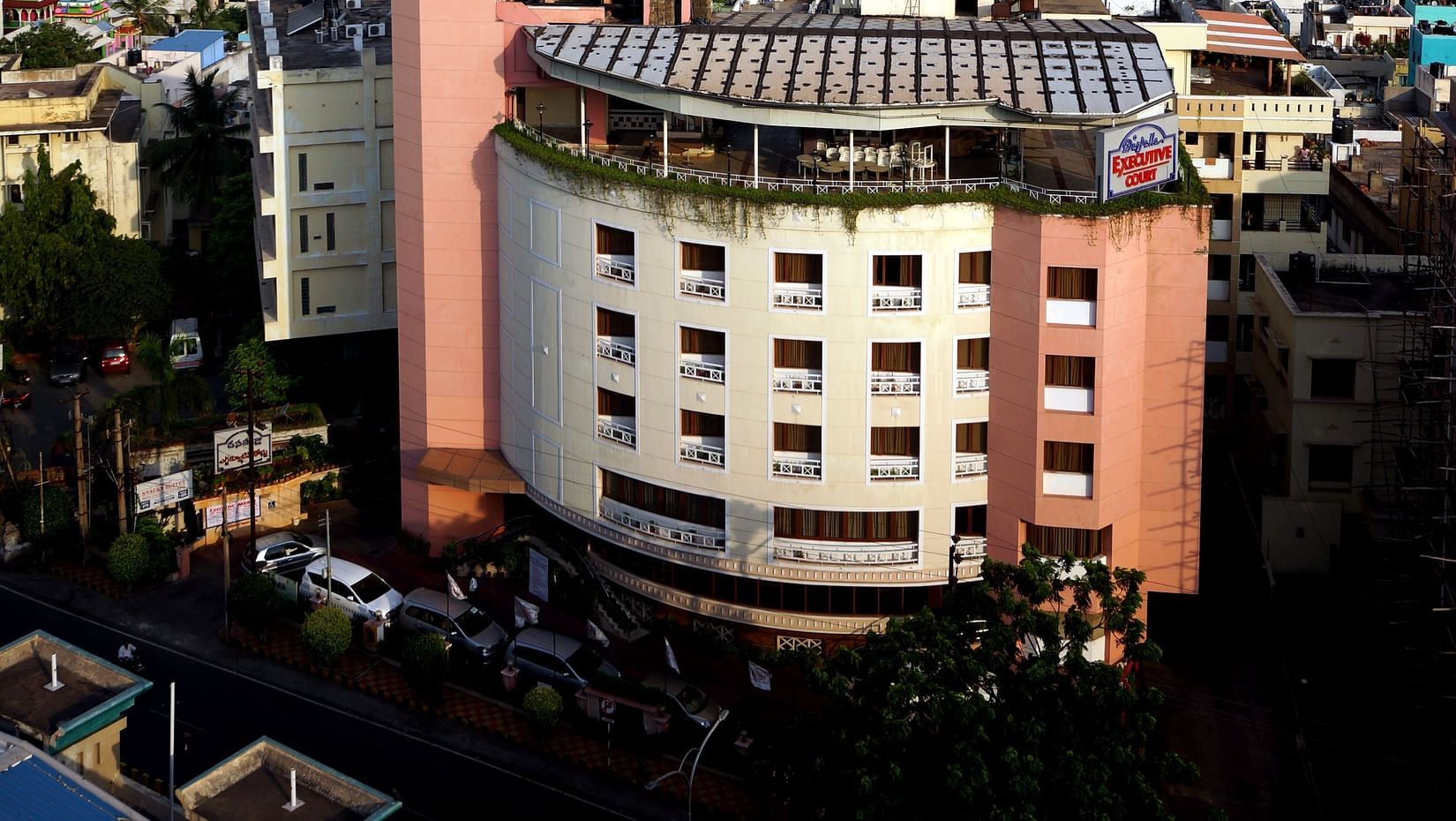 Facade of Hotel Daspalla Executive Court Vishakapatnam