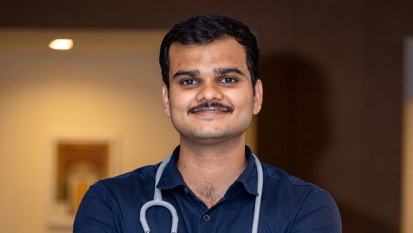 An image of Dr. Amit Chauhan our residential medical officer - Rajbagh Wellness, Udaipur
