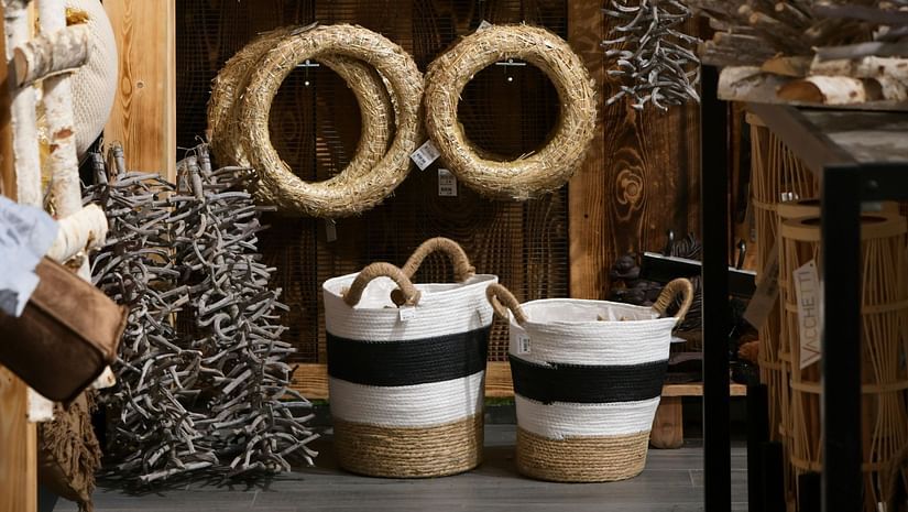A shop selling eco-friendly and handmade products like cloth bags and more