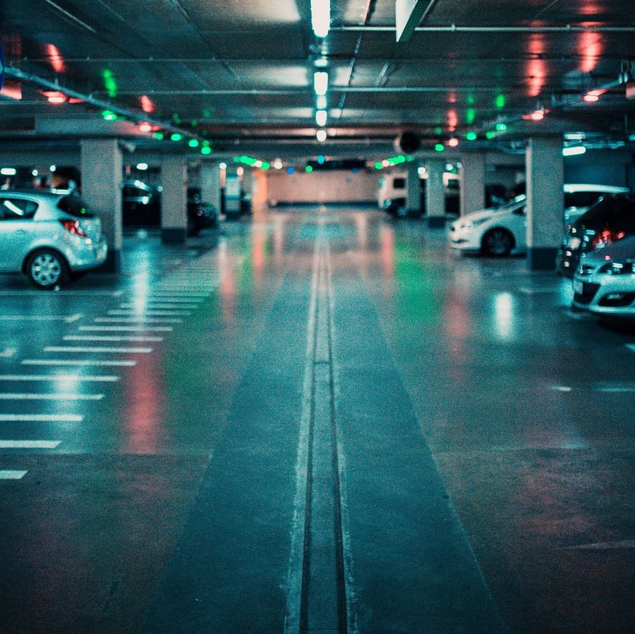A parking lot