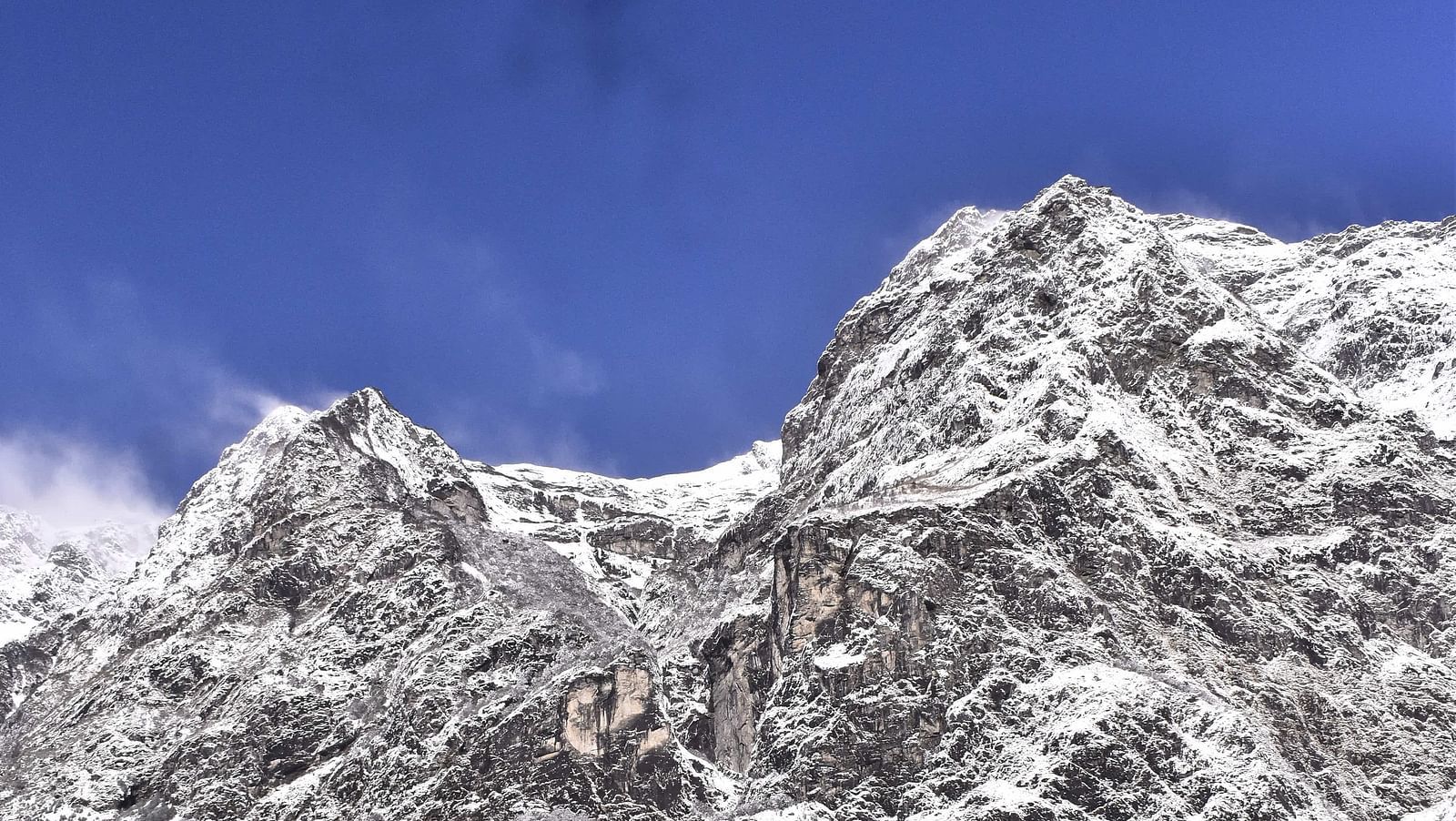 a view of snow-capped from Ecotel Sonam Lachung