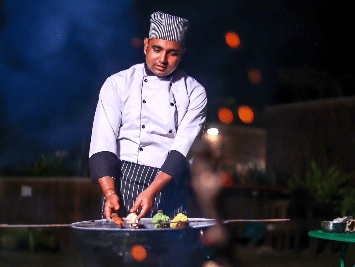 BBQ Nights at Machaan plantation resort,Sakleshpur