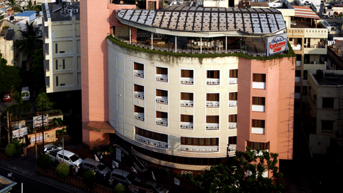 Facade of Hotel Daspalla Executive Court Vishakapatnam