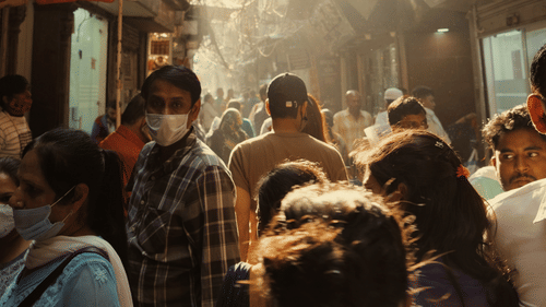 Heritage Village Resorts Spa Manesar - image of a busy Indian street