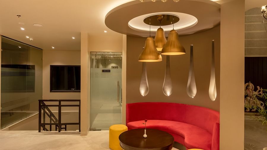 The Vaishnodevi Sarovar Portico lobby
