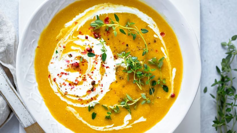a bowl of veg curry