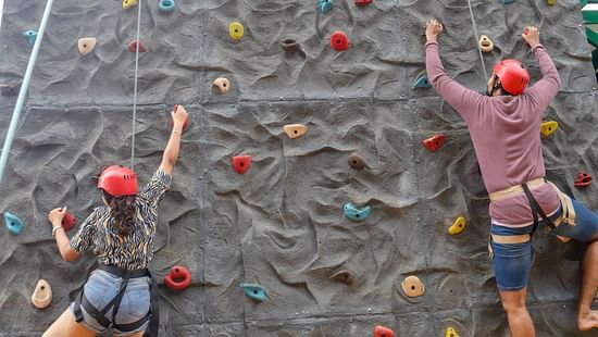 Picture featuring the Wall climbing, Black Thunder - Water theme Park