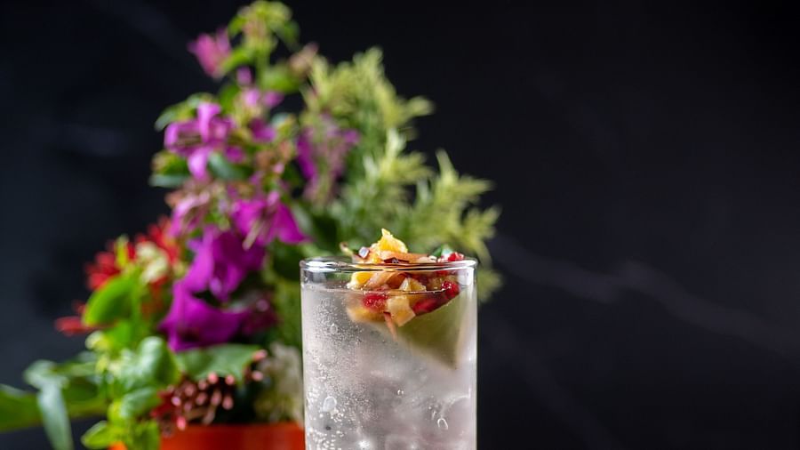 two drinks placed at a table - polo floatel kolkata
