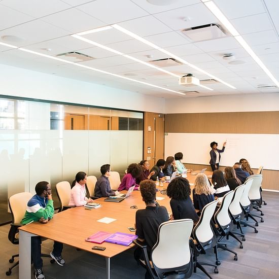people attending a meeting 21