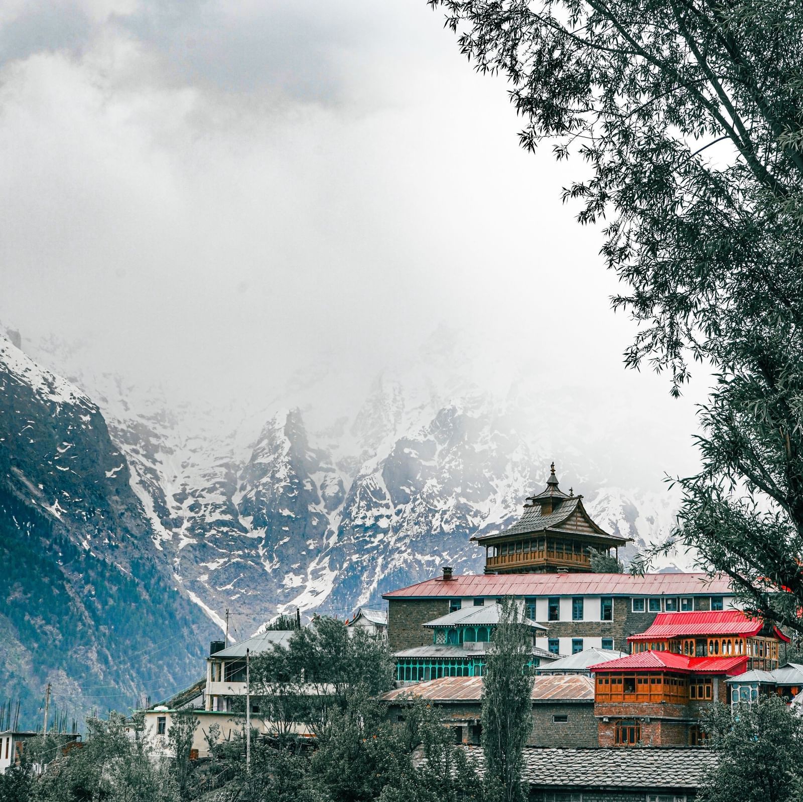 Long Monestary view at gangtok