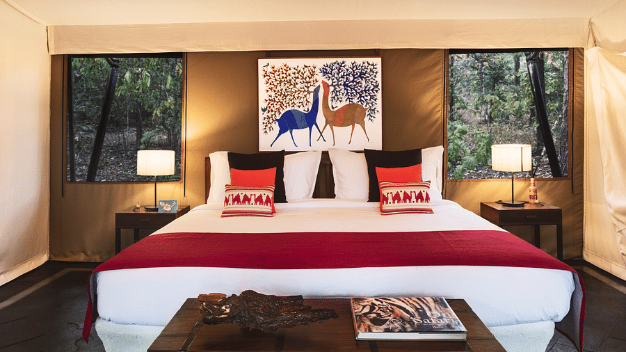 Luxury Tents at Satpura National Park- Reni Pani Jungle Lodge in Madhya Pradesh 4sdrg