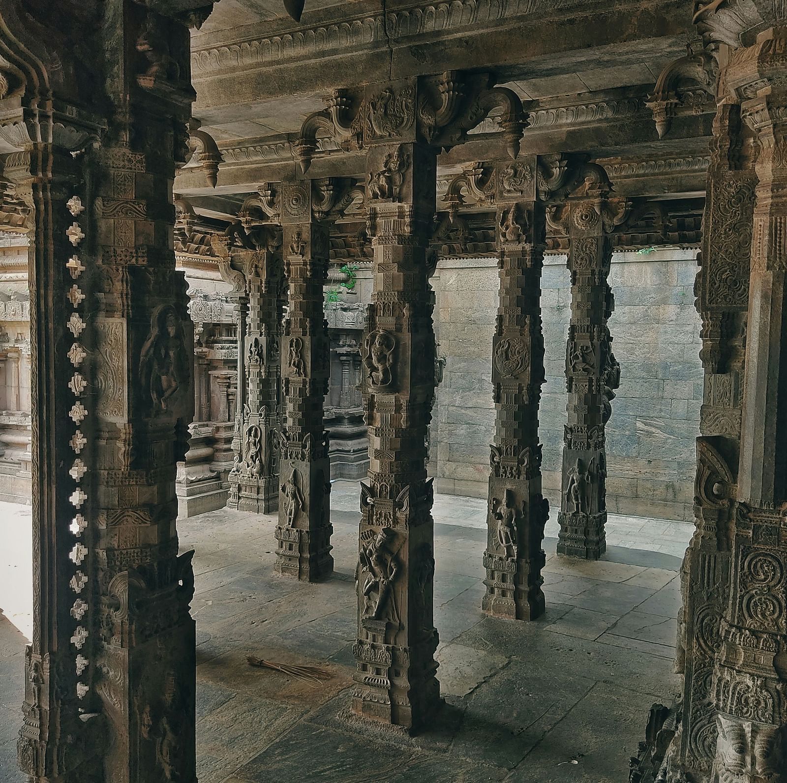 An image of intricately carved pillars