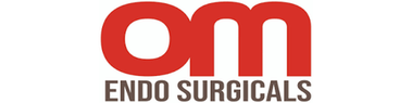 Official logo of OM Endo Surgicals, a healthcare company providing endoscopic, surgical, and medical equipment solutions.