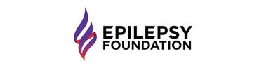 Epilepsy Foundation logo with purple flame icon and clean typography representing healthcare nonprofit organisation featured in associations grid