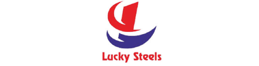 Lucky Seeds logo with red curved icon and blue typography representing agriculture and seed manufacturing company featured in partners logos section