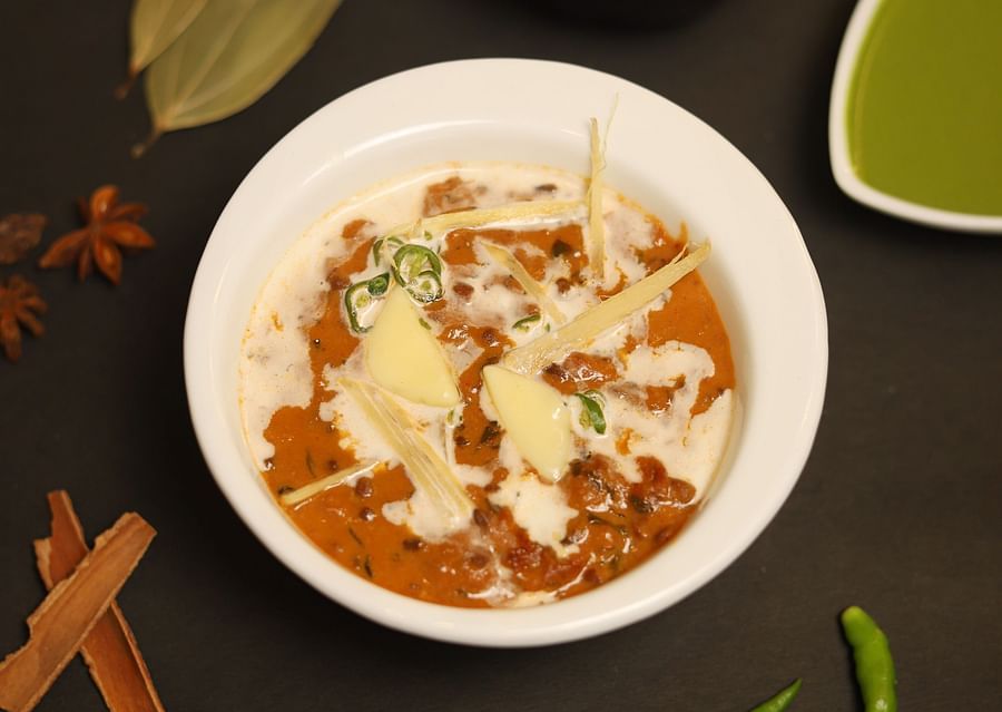 An image of dal makhani served at a restaurant in Five Elements Hotels North Avenue, Delhi