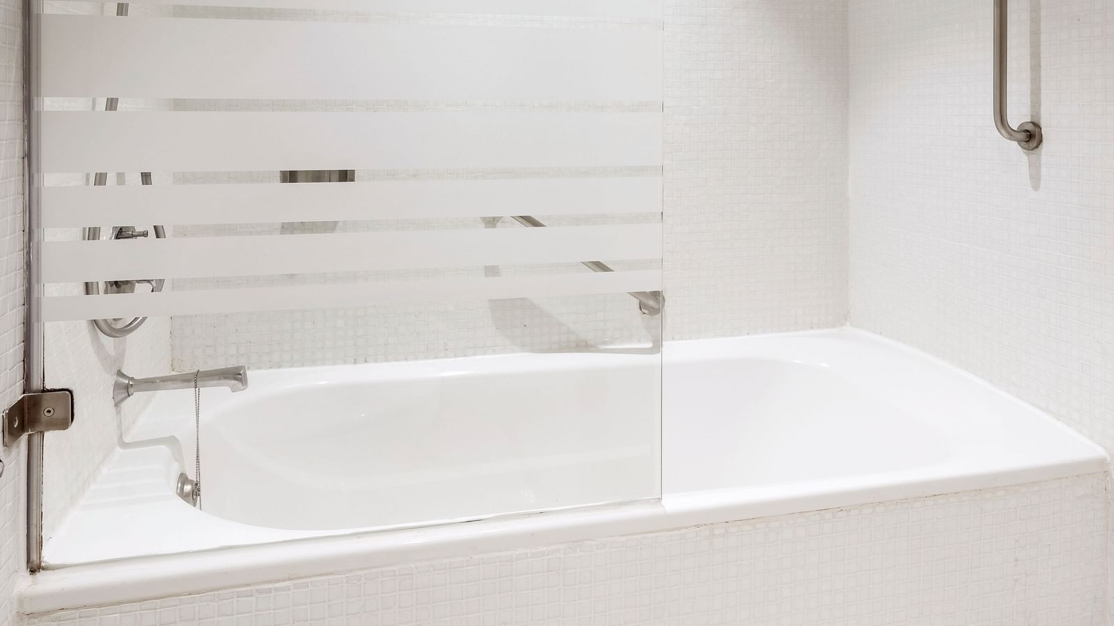 an overview of the bathroom with a bathtub in view inside Ocean front view - Caravela Beach Resort Goa