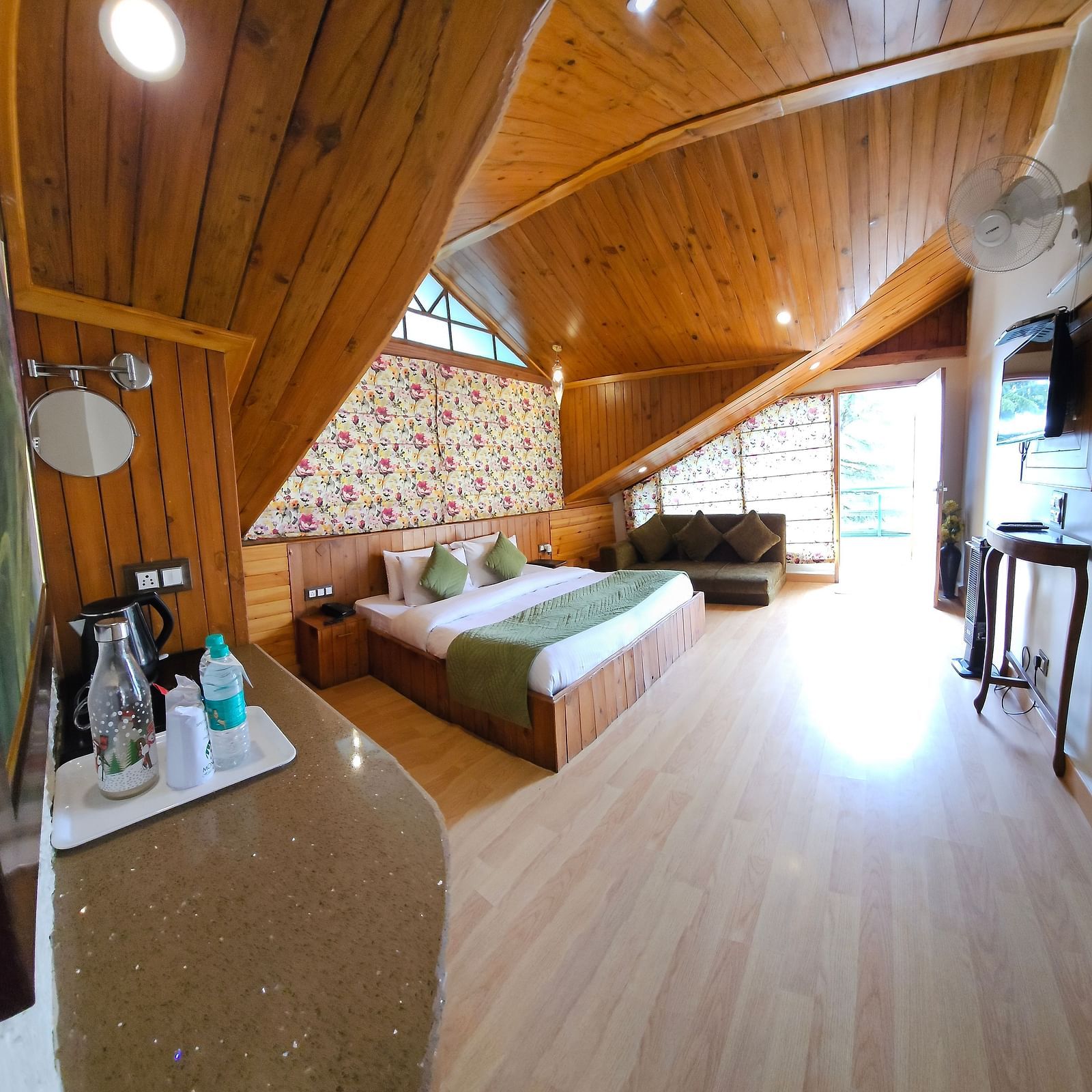 The Attic  with private Sit-out.