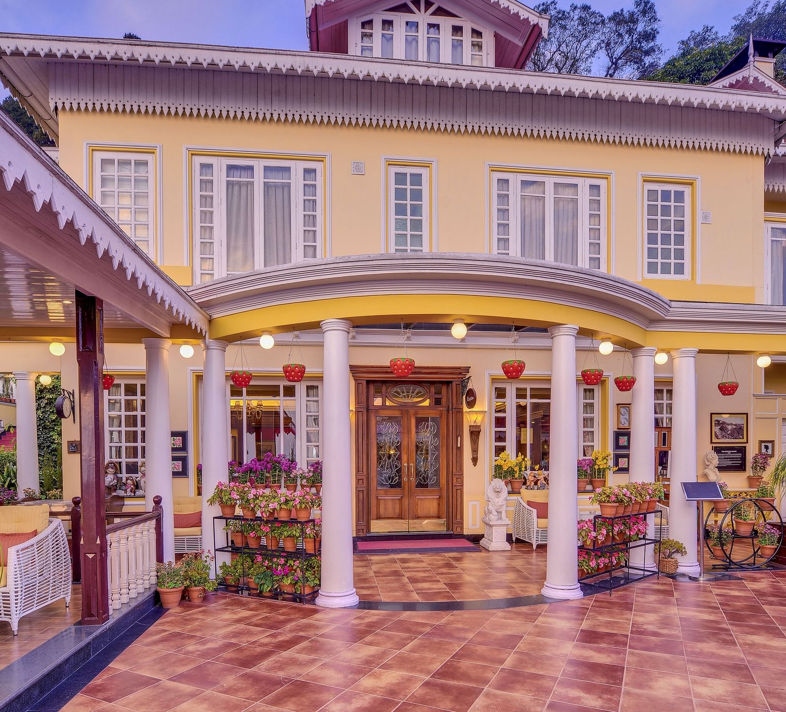 the exterior facade of the resort - Mayfair Himalayan Spa Resort Kalimpong