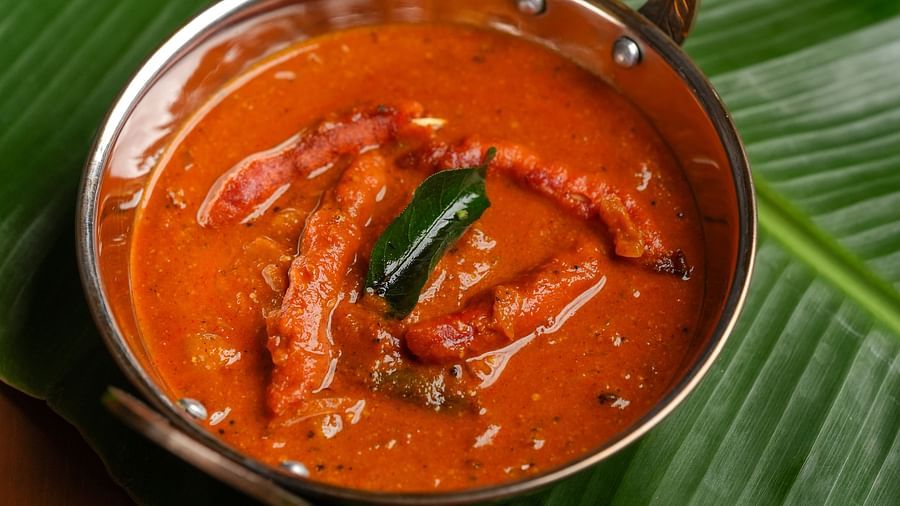 Image of Mann Satti Saiva Meen Khuzhambu at Hotel Aadithya, Chennai